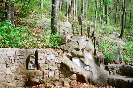 Stonework in Don and Sue's Garden