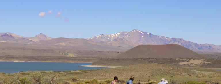 The Patagonian landscape