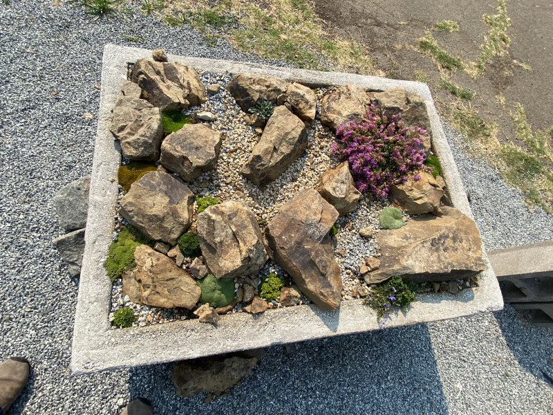 a winding river bed a winding river bed