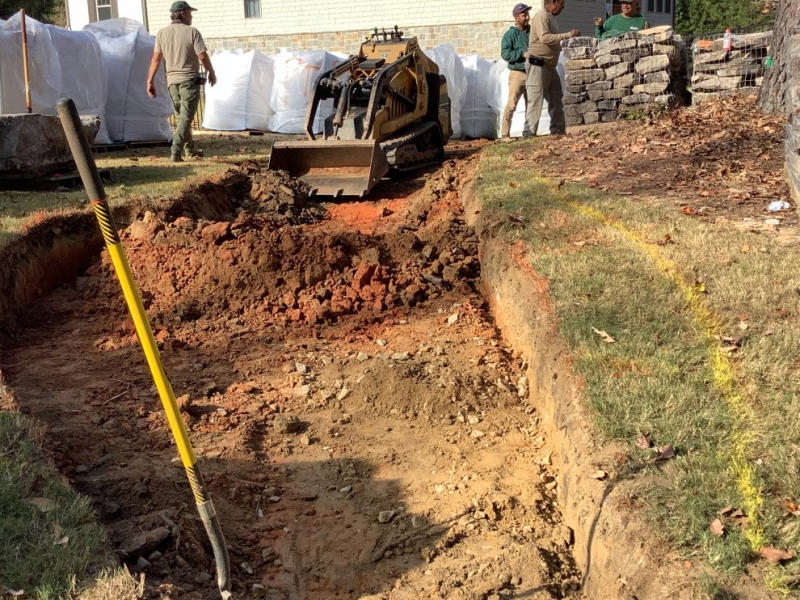 Prepping the site Prepping the site