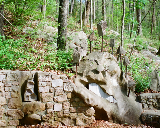 Stonework in Don and Sue's Garden Stonework in Don and Sue's Garden