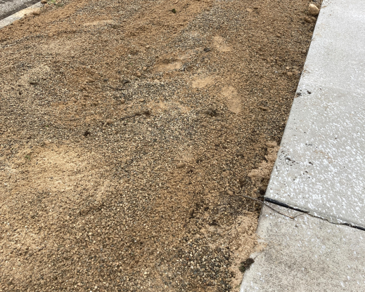 New bed prepped and ready to plant.